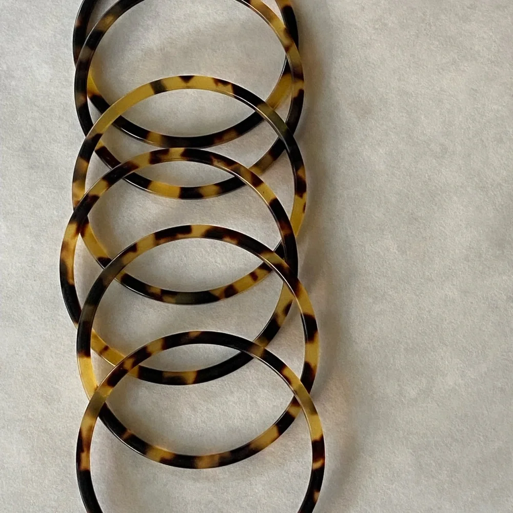 Ralph Lauren Jewelry. Vintage Silver Faux Tortoise Collection. Neck ear, wrist - Picture 6 of 9